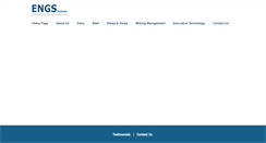 Desktop Screenshot of engs-dairy.com